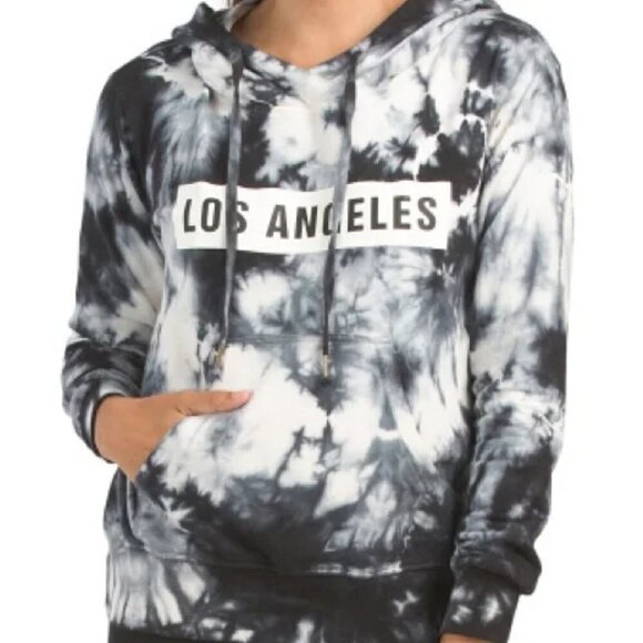 Young Fabulous & Broke Tie Dye LA Hoodie Sweatshirt & Jogger Set Size Medium - Picture 2 of 8